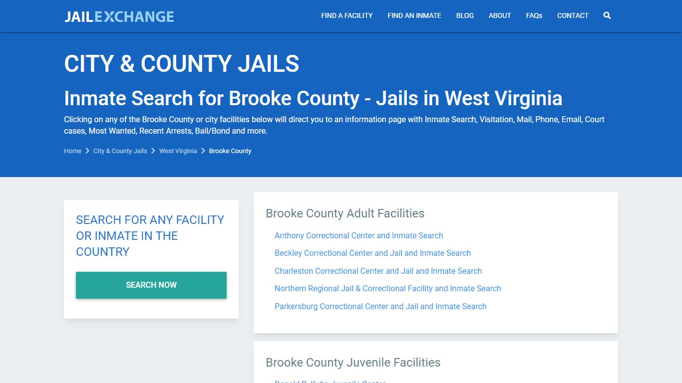Brooke County Jail Inmates | Arrests | Mugshots | WV